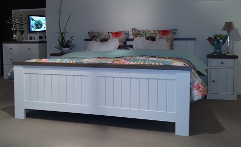 Maxfurn roger ledikant,nachtkast,ladenkast,wit,grijs,hout design,landelijk,romantisch,theo bot